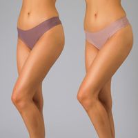 Pack 2X Colaless Micro Print Bonded Morado