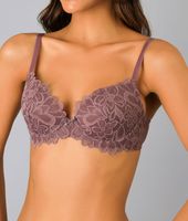 Sostén Push Up Encaje de Flor