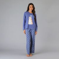 Pijama Cuello Redondo Marina