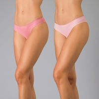 Pack 2X Bikini Microsolid Bonded Rosado
