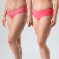 Pack 2x Pantaleta Blonda Y Microfibra