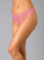 Colaless Lycra Y Encaje Flor Rosado