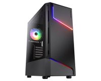 Gabinete Gamer Cougar MX360 RGB Mid Tower Vidrio Templado 1 Ventilador Negro