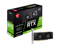 Tarjeta de Video MSI GeForce RTX 3050 LP 6G OC, 14 Gbps, 6GB GDDR6, 96-bit, Low Profile
