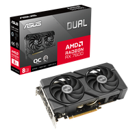 Tarjeta de Video ASUS DUAL Radeon RX 7600 EVO OC Edition, 8GB GDDR6, 128-bit, PCI-e 4.0
