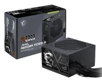 Fuente de Poder MSI MAG A650BN PCIE5 III, Cables Fijos, Certificada 80 Plus Bronze, 12V-2x6, ATX 3.1