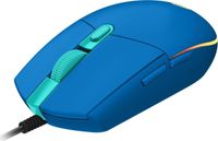Mouse Gamer G203 Lightsync, 6 Botones, Celeste
