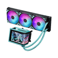 Refrigeraci n L quida ASUS ROG RYUO IV 360 ARGB Hatsune Miku Edition AMOLED 360mm Intel AMD