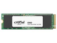 Unidad SSD Crucial E100 480GB PCI e Gen 4 NVMe M 2 2280 Lect 5000MB s Escr 4500MB s