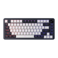 Teclado Gamer Inalámbrico Redragon Ucal Pro K673 RGB,Mecánico, Español, Switch Red, 75%, BW
