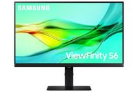 Monitor Plano Samsung 24"" S60UD ViewFinity S6 QHD, IPS, 100Hz, 5ms, 16:9, 2xHDMI, DP1.4