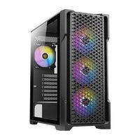 Gabinete Gamer Antec AX90 ATX 3 FAN ARGB 120mm 1 FAN 120mm Color Negro