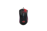 Mouse Gamer Checkpoint MX-200, Akatsuki, 7 Botones, 10000 DPI, RGB, Negro/Rojo