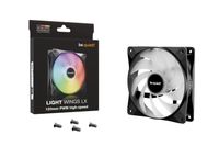 Ventilador Be quiet! Light Wings LX 120mm, PWM, ARGB, 2100 rpm, 61.8 CFM