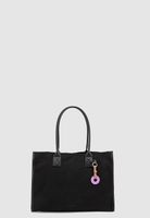 Tote Suede Black Bubba Essentials