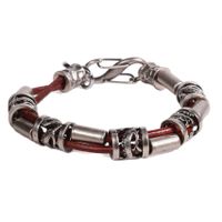 BRAZALETE HOMBRE GINO RODINIS B527 | Burdeos