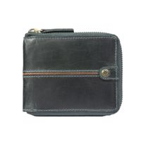 Billetera Gino Rodinis Texas 164 Turquesa/Marrón