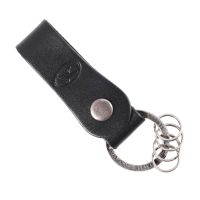 LLAVERO CUERO HOMBRE GINO RODINIS LL120 NEGRO