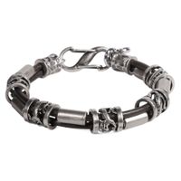 BRAZALETE HOMBRE GINO RODINIS B527 | Negro