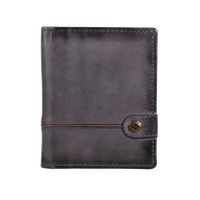 Tarjetero de cuero Hombre Texas 1.165 Gris/Marrón