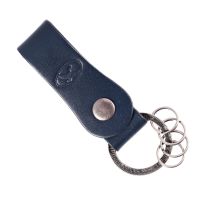 LLAVERO CUERO HOMBRE GINO RODINIS LL120 AZUL