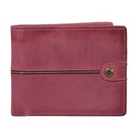 Billetera Gino Rodinis Texas 161 Rojo/Marrón