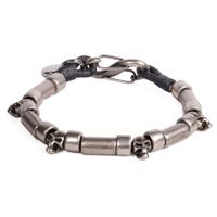 BRAZALETE HOMBRE GINO RODINIS B524 | Plateado