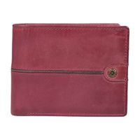 Billetera Gino Rodinis Texas 162 Rojo/Marrón