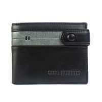 Billetera Gino Rodinis  Paolo 675 Negro/Acero Hombre