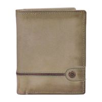 Billetera Gino Rodinis Texas 1.161 Verde/Marrón