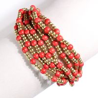 Brazalete Gino Rodinis B405RJ Rojo