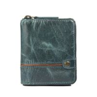 Billetera Gino Rodinis Texas 1.160 Turquesa/Marrón