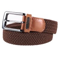 CINTURÓN ELASTICADO GINO RODINIS HOMBRE 2510 MARRON L-XL