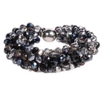 BRAZALETE MUJER GINO RODINIS B517 | Negro