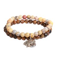 BRAZALETE UNISEX GINO RODINIS B508 | Marrón/Beige