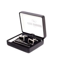 Set de Pasador de Corbata y Colleras Gino Rodinis PAS033