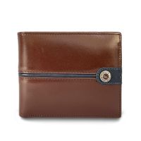 Billetera Invictus 575 Marrón/Azul