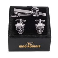 Set Pasador De Corbata Y Collera  Gino Rodinis PAS019