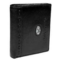 BILLETERA DE CUERO HOMBRE  PAOLO  674 NEGRO GINO RODINIS