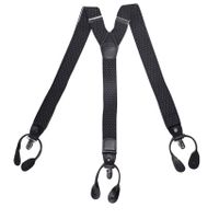 Suspensor para Hombre SP017 | Negro con Puntos Blancos