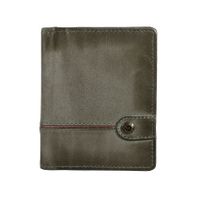 Tarjetero de cuero Hombre Texas 1.165 Verde/Marrón