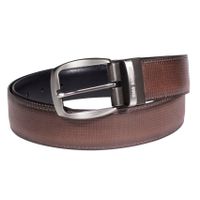 CINTURON REVERSIBLE HOMBRE  GINO RODINIS  2524  |  CAFÉ