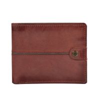 Billetera Gino Rodinis Texas 1.163 Rojo/Marrón