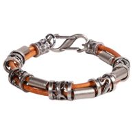 BRAZALETE HOMBRE GINO RODINIS B527 | Camel
