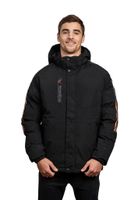 Parka reversible CHG70 Negro-Naranjo