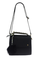 Cartera Cuero Ecológico CRP34 Negro