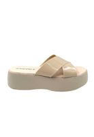 Sandalia Goma ZB037 Beige