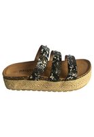 Sandalia Ecocuero ZAY31 Negro