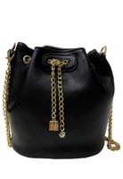 Cartera Cuero Ecológico CRP29 Negro