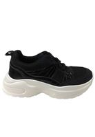 Zapatilla Ecocuero ZAY78 Negro